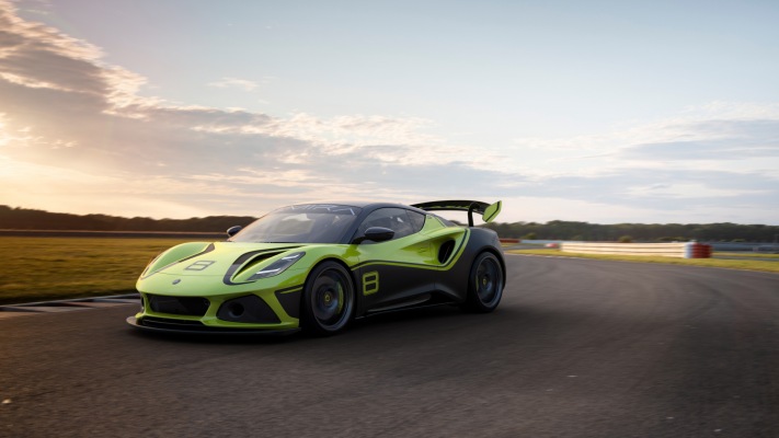 Lotus Emira GT4 2022. Desktop wallpaper