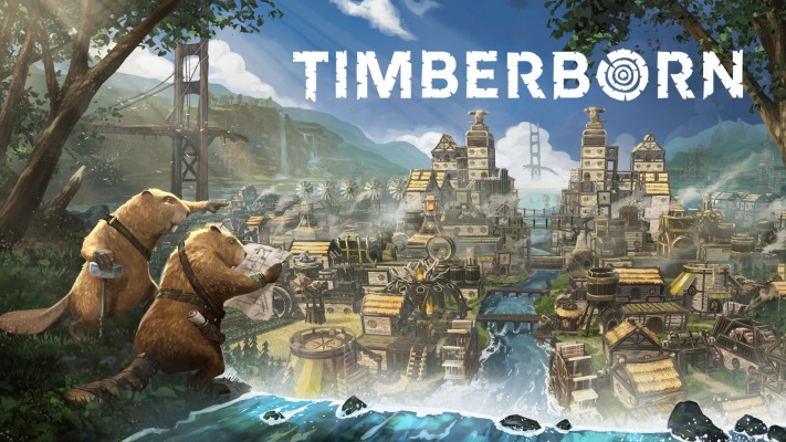 Timberborn. Desktop wallpaper