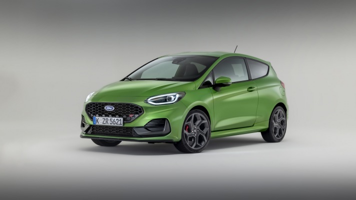 Ford Fiesta ST 2021. Desktop wallpaper