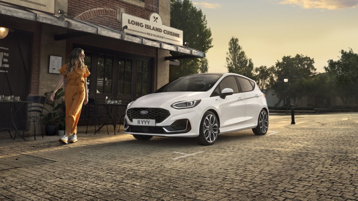 Ford Fiesta ST-Line 2021. Desktop wallpaper