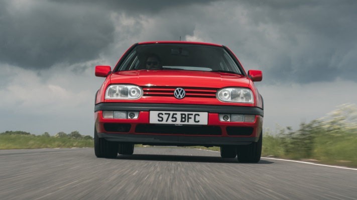 Volkswagen Golf III GTI 3-door UK Version 1991. Desktop wallpaper