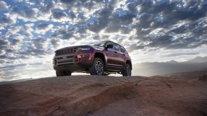 Jeep Grand Cherokee Trailhawk 2022. Desktop wallpaper