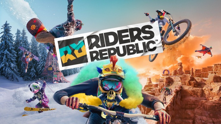 Riders Republic. Desktop wallpaper