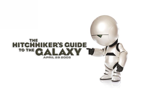 Hitchhiker's Guide to the Galaxy, The. Desktop wallpaper