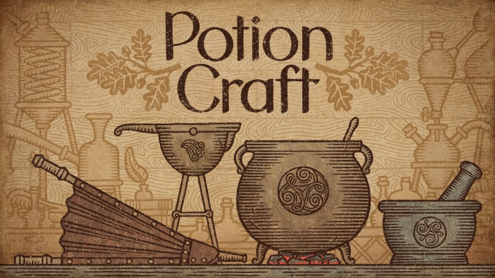 Potion Craft: Alchemist Simulator. Desktop wallpaper