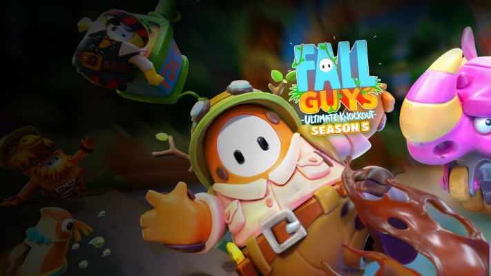 Fall Guys: Ultimate Knockout - Season 5. Desktop wallpaper