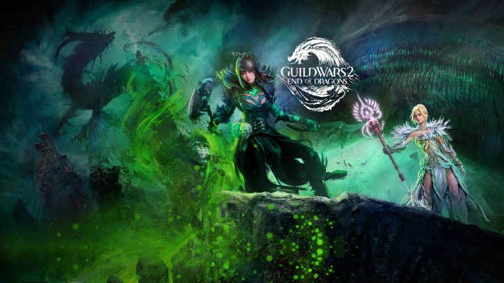 Guild Wars 2: End of Dragons. Desktop wallpaper