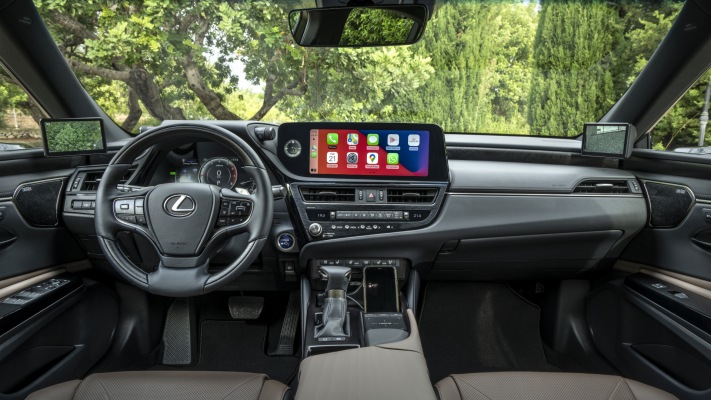 Lexus ES 300h EU Version 2022. Desktop wallpaper