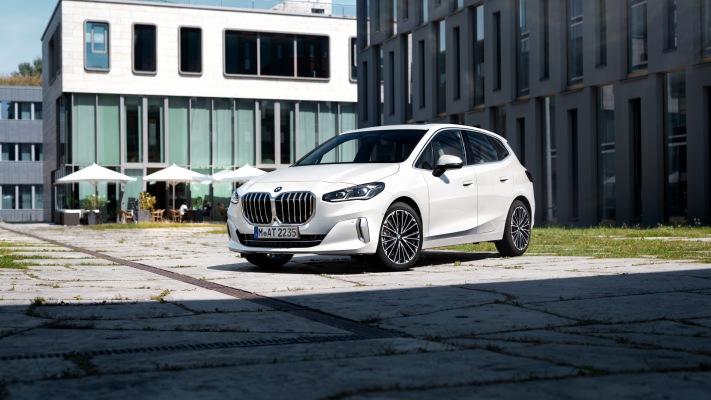 BMW 223i Active Tourer 2022. Desktop wallpaper