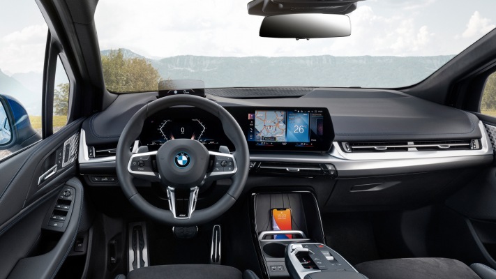BMW 230e xDrive Active Tourer 2022. Desktop wallpaper