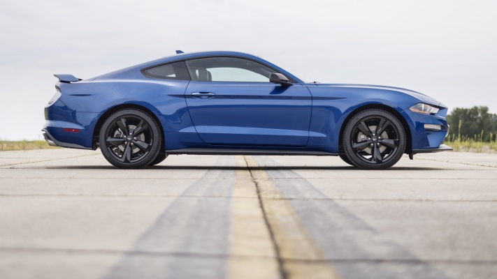 Ford Mustang GT Stealth Edition 2022. Desktop wallpaper