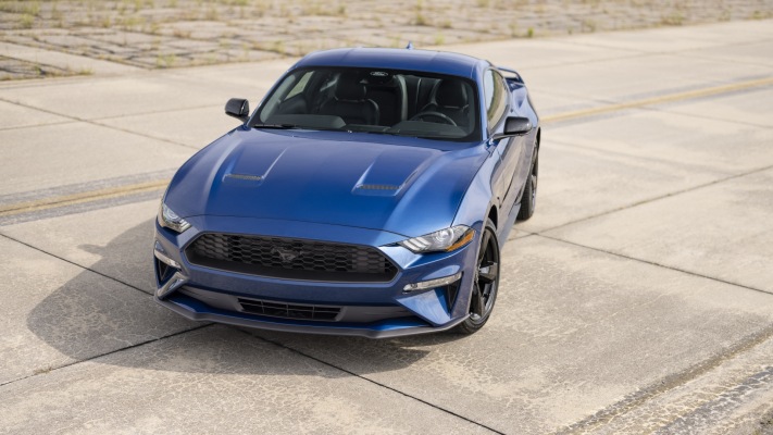 Ford Mustang GT Stealth Edition 2022. Desktop wallpaper