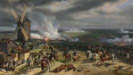 Desktop wallpaper. Horace Vernet - The Battle of Valmy