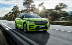 Desktop wallpaper. Skoda Enyaq Coupe RS iV 2022. ID:145930