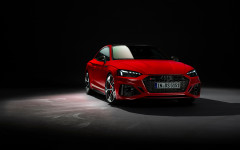 Desktop wallpaper. Audi RS 5 Coupe Competition Plus 2023