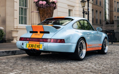 Desktop wallpaper. Porsche 911 Gulf Signature Edition Everrati 2021. ID:152352