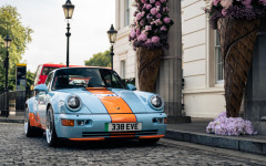 Desktop image. Porsche 911 Gulf Signature Edition Everrati 2021. ID:152355