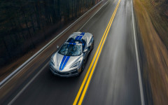 Desktop wallpaper. Chevrolet Corvette E-Ray Convertible 3LZ 2024. ID:152685