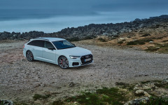 Desktop image. Audi A6 Avant 55 TFSI e quattro UK Version 2023. ID:153365
