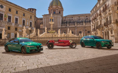 Desktop wallpaper. Alfa Romeo Giulia Quadrifoglio 100th Anniversary 2023. ID:154280
