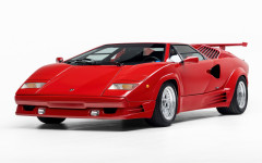 Desktop wallpaper. Lamborghini Countach 25th Anniversary USA Version 1989. ID:154875