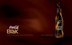 Desktop wallpaper. Coca-Cola Blak