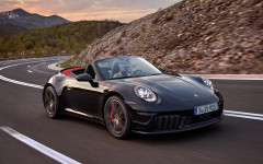 Desktop wallpaper. Porsche 911 Carrera GTS Cabriolet 2025. ID:160487