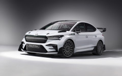 Desktop wallpaper. Skoda Enyaq RS Race Concept 2024. ID:162288