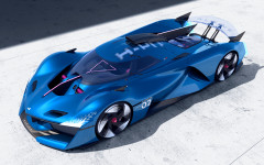 Desktop wallpaper. Alpine HY6 Concept 2024. ID:162352