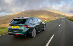 Desktop image. Skoda Octavia vRS Estate UK Version 2025. ID:162901