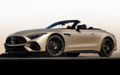 Desktop wallpaper. Mercedes-AMG SL 63 Manufaktur Golden Coast USA Version 2025. ID:163787