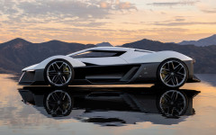 Desktop image. Chevrolet Corvette UK Design Studio Concept 2025. ID:164471