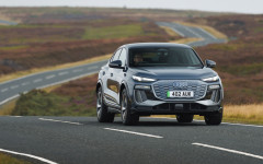 Desktop wallpaper. Audi Q6 Sportback e-tron S-line UK Version 2025. ID:166331