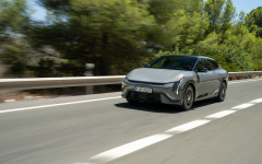 Desktop wallpaper. Kia EV4 Fastback GT-Line 2026. ID:166674