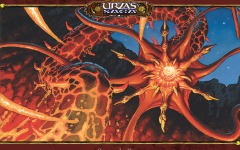 Desktop wallpaper. Urza's Saga - Crater Hellion