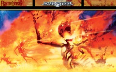 Desktop wallpaper. Darksteel - Flamebreak