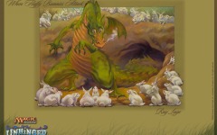 Desktop wallpaper. Unhinged - When Fluffy Bunnies Attack