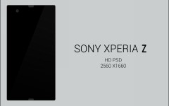 Desktop wallpaper. Sony Xperia Z