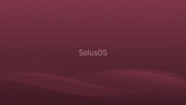 Desktop wallpaper. Solus OS