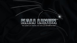 Desktop wallpaper. Kali Linux