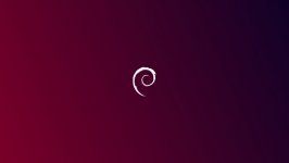 Desktop wallpaper. Debian