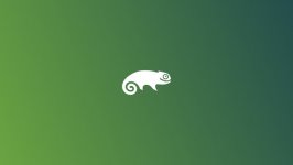 Desktop wallpaper. openSUSE