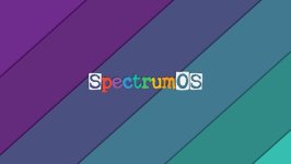 Desktop wallpaper. SpectrumOS