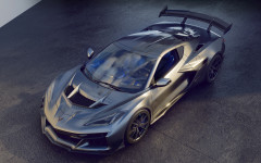 Desktop image. Chevrolet Corvette ZR1X Stars & Steel Limited Edition 2026. ID:167960
