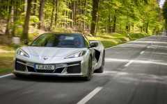 Desktop wallpaper. Chevrolet Corvette E-Ray Convertible EU Version 2026. ID:170157