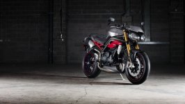 Desktop wallpaper. Triumph Speed Triple R