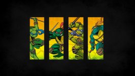 Desktop wallpaper. Teenage Mutant Ninja Turtles