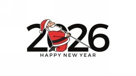 Desktop wallpaper. Happy New Year 2026
