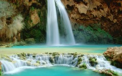 Desktop wallpaper. Waterfalls. ID:42692