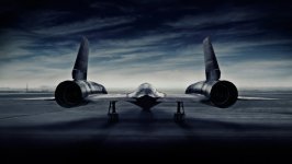 Desktop wallpaper. Lockheed SR-71 Blackbird